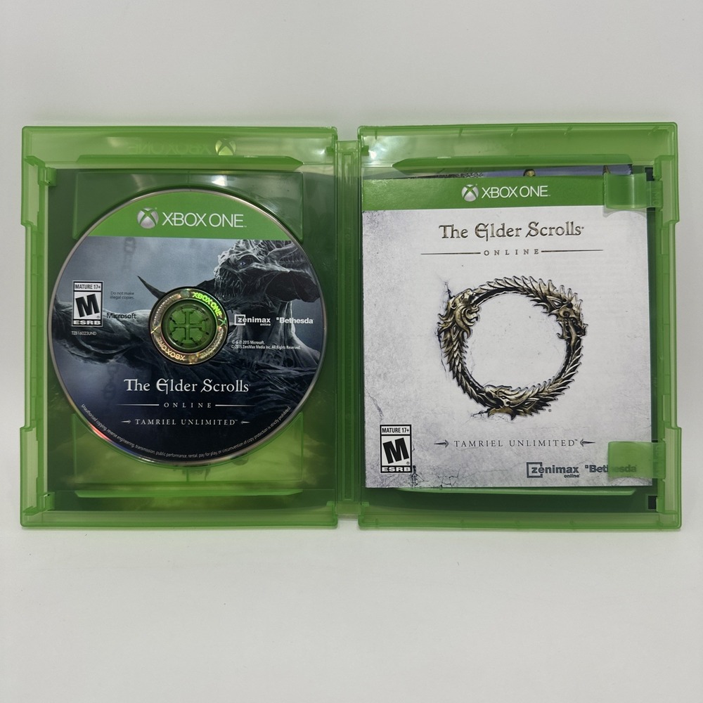 The Elder Scrolls Online: Tamriel Unlimited Microsoft Xbox One Skyrim Complete